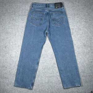 y2k Levi's Super Baggy Denim Jeans Men's Size 32x32 Skater Wide Legged Blue